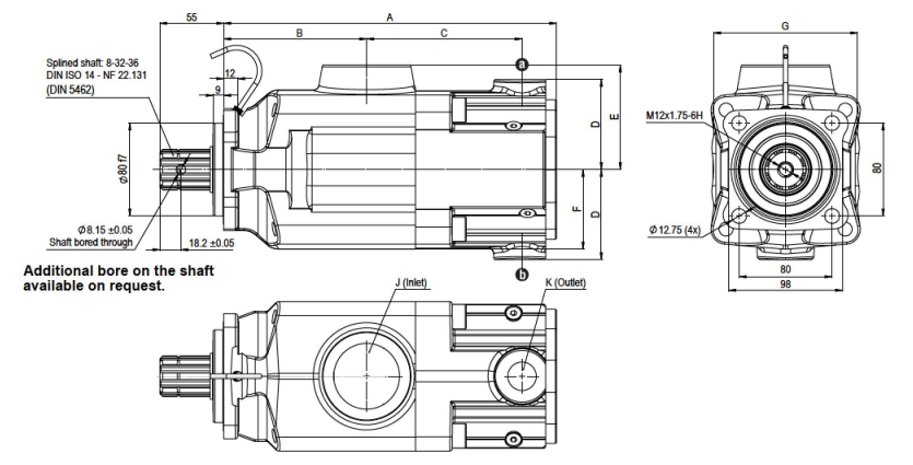 PA PAC PAD PISTON PUMP